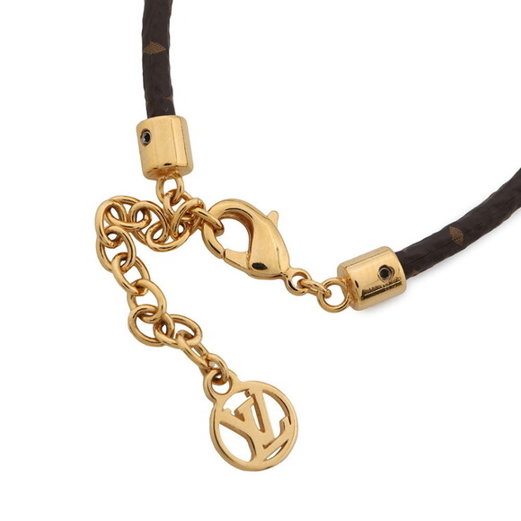 LOUIS VUITTON White Pearl Monogram Charm Bracelet - Picture 5 of 11